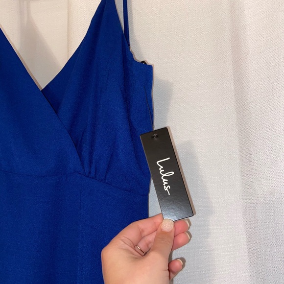 Lulus Evening Maxi Dress in Royal Blue - Picture 1 of 5